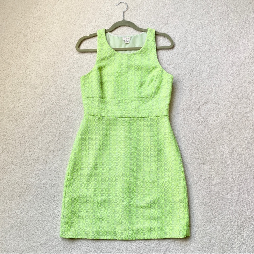 J. Crew Neon Racerback Dress